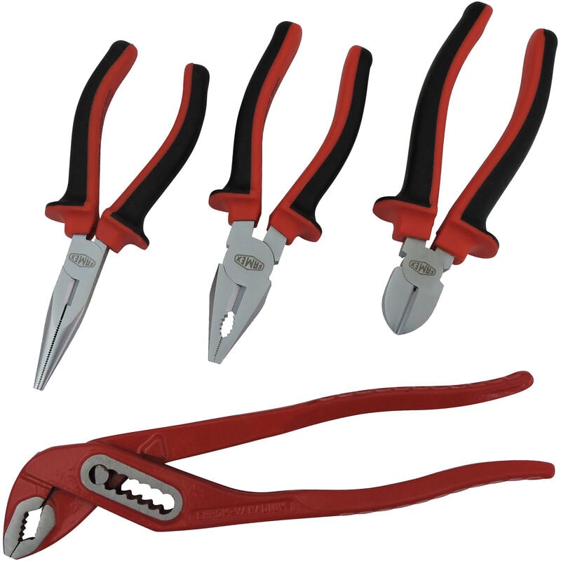 Famex - Jeu de pinces de haute qualité - 4 pièces - hq, 3959-4