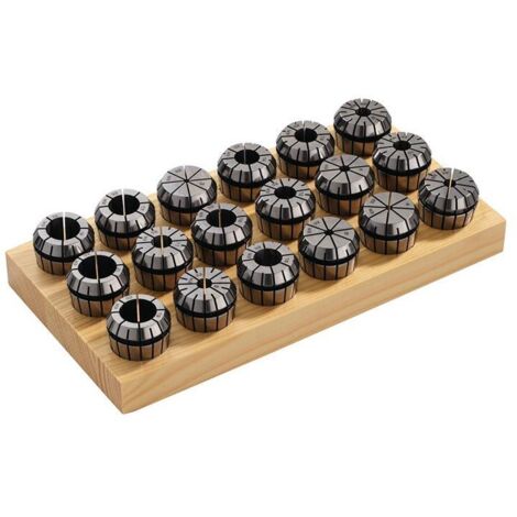 Jeu de pinces de serrage ER 20 (428 E) 12 pièces D. de serrage 2-13 mm