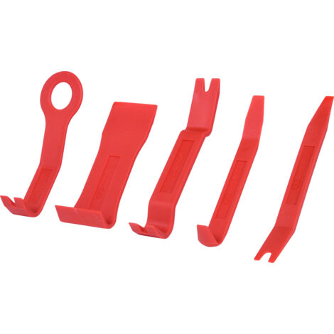 Kstools – Jeu de pinces levier en plastique spécial 5 pièces – Pour retirer garnitures sans dégât – Usage automobile et pièces délicates