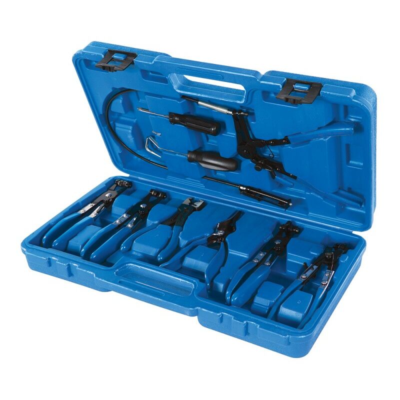Jeu de pinces pour colliers de serrage, 9 pcs - 18 - 54 mm
