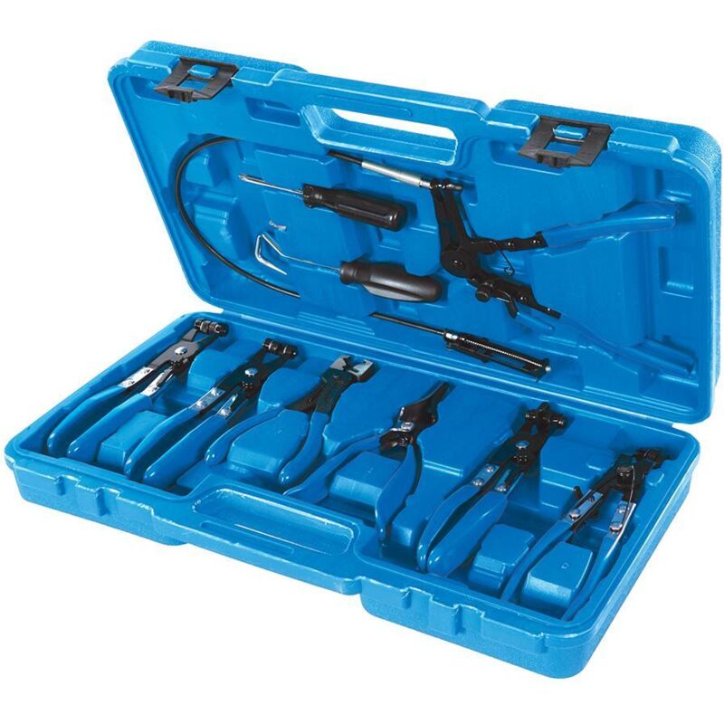 Pinces pour colliers de serrage 9 pcs 18 54 mm