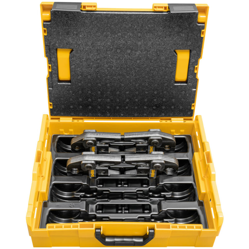 Rems - Set pinces à sertir (Mâchoires) profil v 15+18+22+28 L-Boxx (Sauf Mini-Press et xl)