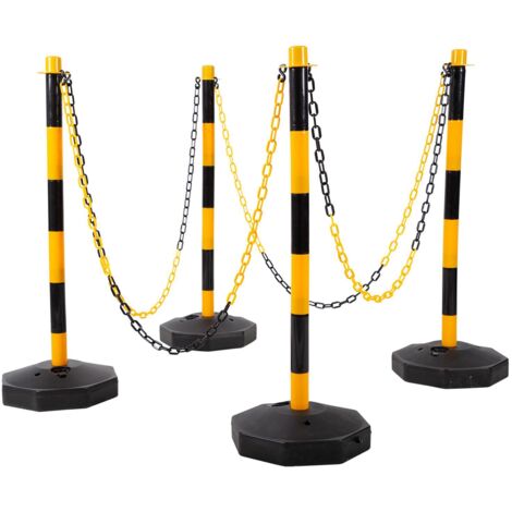 Jeu de piquets avec chaîne, 13 pcs