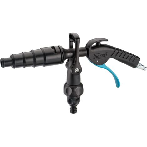 Jeu de pistolets de lavage 9048P-2/3, outil de soufflage noir/bleu, pour le nettoyage des systèmes de refroidissement, par exemple