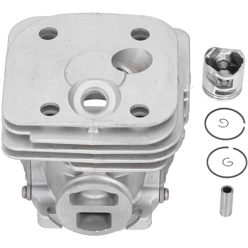 Jeffergarden - Jeu de Pistons de Cylindre, Pièces de Rechange de Kit de Piston de Cylindre de 50 Mm Adaptées aux Tronçonneuses Husqvarna 372XP 372