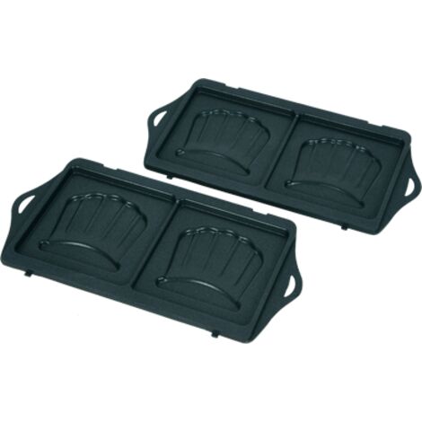 Jeu de plaques à croque-monsieur 276x143 mm