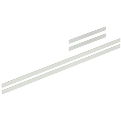Jeu de plaques de montage pour verrou GSR XEA blanc P100 DORMAKABA