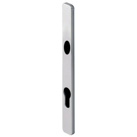 Jeu de plaques étroites PE24 - ASSA ABLOY BEZAULT Blanc 92 Clé I