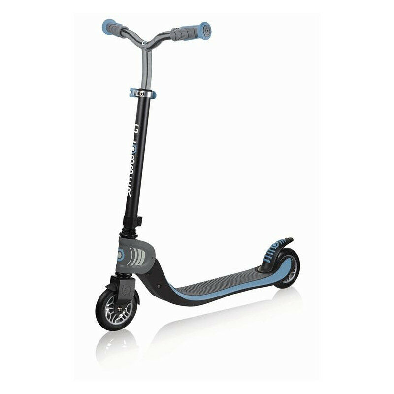 Globber - Jeu de plein air Flow 125 Foldable Gris et Bleu - Gris et Bleu