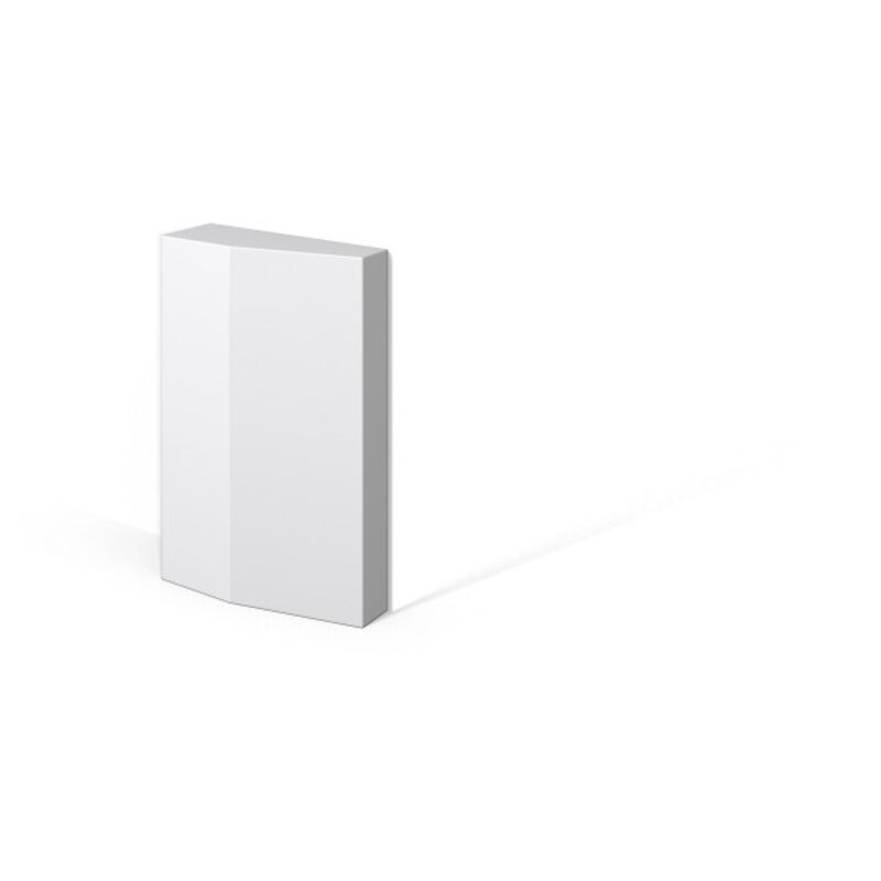 NMC - Jeu de plinthe WB2 wallstyl Noel Marquet Élement décorative Encadrement de porte design intemporel classique blanc 2 pièces