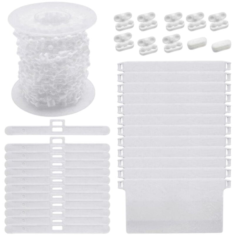 Feiyue - jeu de poids inférieurs et de chaînes pour stores verticaux Kit de réparation de stores Accessoires pour stores