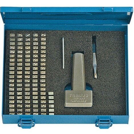 Jeu de poinçons, Hauteur des caractères : 5,0 mm