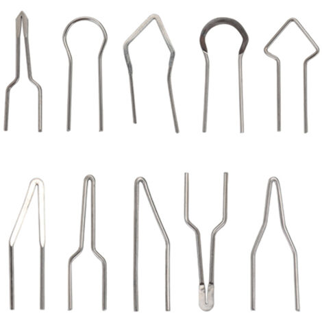 Jeu de pointes de fil de soudage de 1mm de diamètre, stylo pyrogravure à bois, accessoire de Machine, 10 pièces