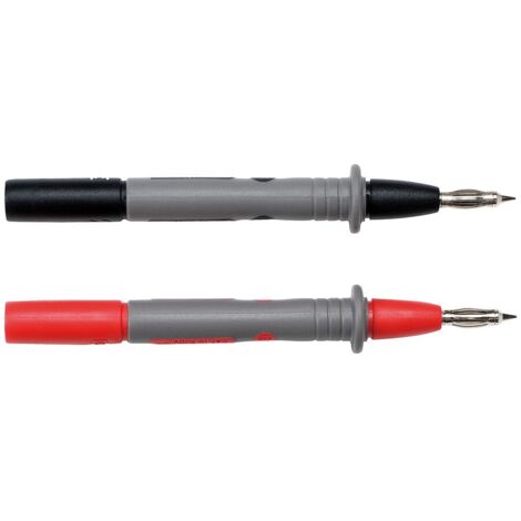Jeu de pointes de touche Chauvin Arnoux CAT II 300 V rouge, noir 1 set D027512