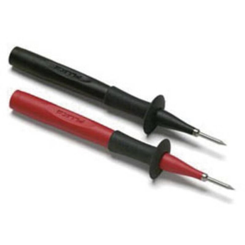 Jeu de pointes de touche de sécurité Fluke TP220-1 enfichable 4 mm cat ii 1000 v noir, rouge 1 pc(s)