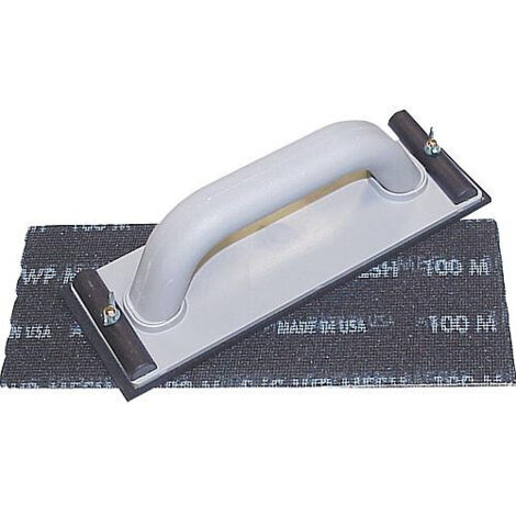 Jeu de ponceuse a main 5 pcs meuleur avec 4 grilles abrasives