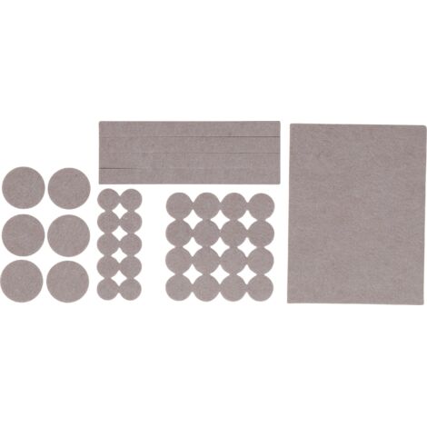 Jeu de protections antidérapants  beige  38 pièces