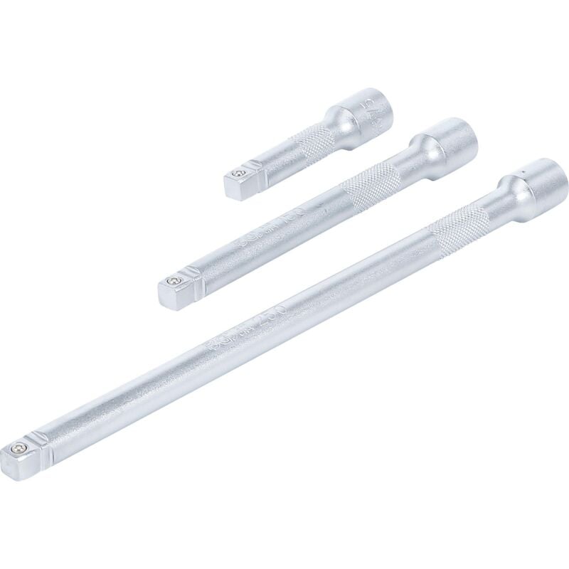 Jeu de rallonges basculants 10 mm (3/8'') 75 150 250 mm 3 pièces bgs 2239