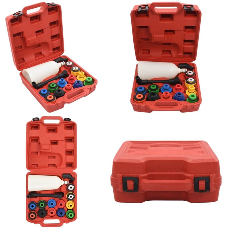 Jeu de remplisseurs d'huile moteur 15 pcs - Kit Remplissage Huile Moteur - Outil Mécanique - Entonnoir Huile - Accessoires Voiture - Entretien