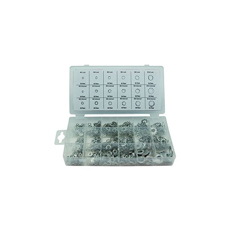 Perel - jeu de rondelles - 720 pcs velleman HAS03