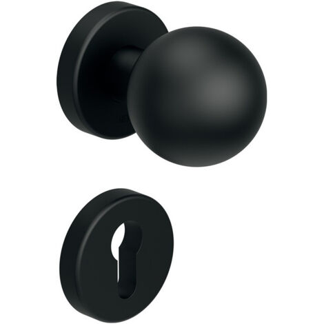 Jeu de rosaces 111PBR03.233 polyamide 90m PZ DIN gauche / droite ronde HEWI