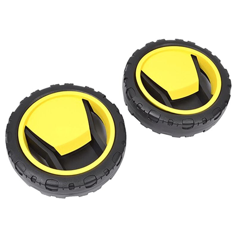 Karcher - jeu de roues arrieres ( grosses) pour pieces aspirateur...