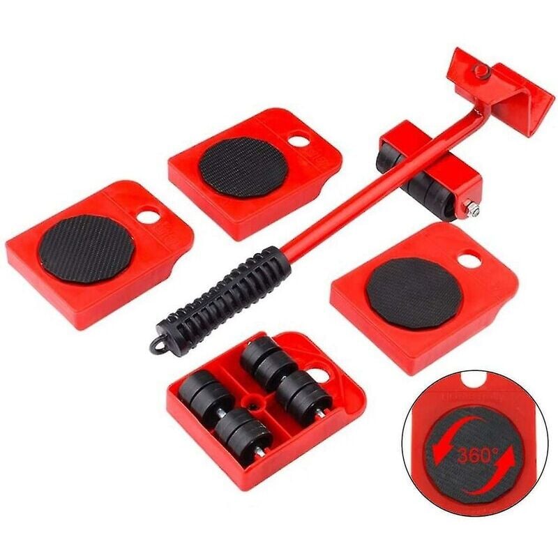 SNQ - Jeu de rouleaux de transport pour meubles Rouleaux de transport pour meubles