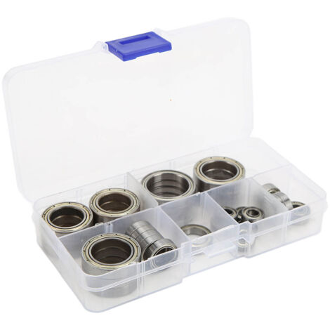 Jeu de roulements à billes en acier inoxydable pour TRAXXAS Xmaxx 6s 8s 1/5 - Remplacement RC avec boîtier plastique