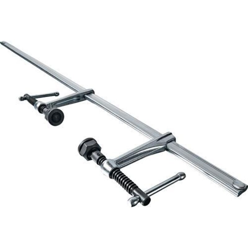 Jeu de serre-joints haute performance slv, Long. : 2000 mm, Portée 120 mm, Glissière 28 x 11 mm, Force serrage : 6500 n