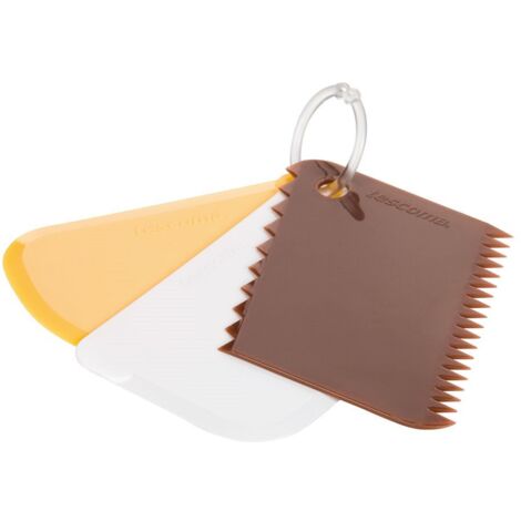 Jeu de spatules "Delícia" en plastique résistant et adaptées au lave-vaisselle TESCOMA