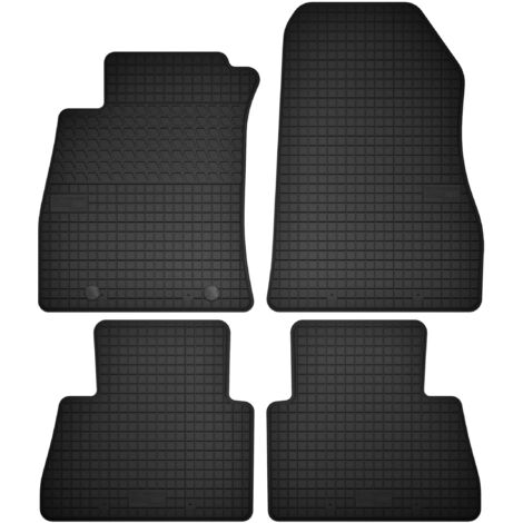 Jeu de tapis en caoutchouc pour : Nissan Juke F15 crossover (de 2010 à 2017)
