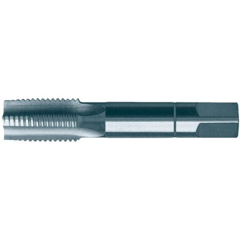 Jeu de tarauds à main, filetage métrique à pas fin, 2 pièces, Filetage x pas : M2,6 x 0,35 mm, Long. totale 40 mm, Carré de la queue 2,1 mm