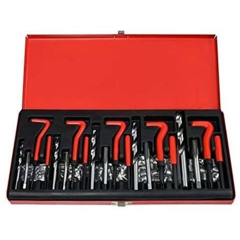 Jeu de tarauds de réparation Douilles de taraudage-inserts de taraudage M5 M6 M8 M10 M12 Taraudage Douilles de taraudage-inserts de taraudage NAIZY