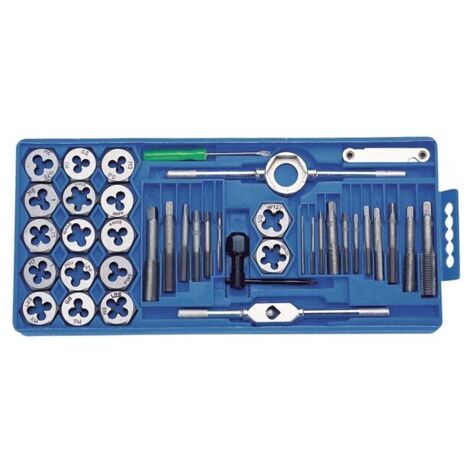 Jeu de tarauds et de filières - 40 pcs