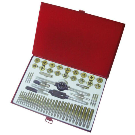 Jeu de tarauds et filieres M2-m12 Holzmann gbm58tin