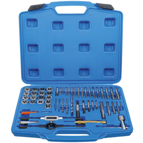 Jeu de tarauds M3 - M12 56 pièces