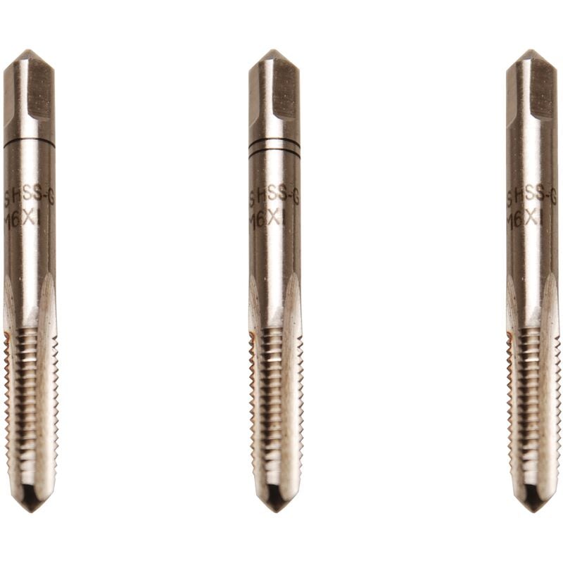 Bgs Technic - jeu de tarauds pré-taraud et filière hss-g M6 x 1,0 3 pièces bgs 933