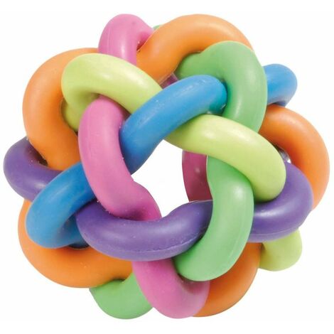 Jeu de tissage de caoutchouc coloré pour chien 6 cm