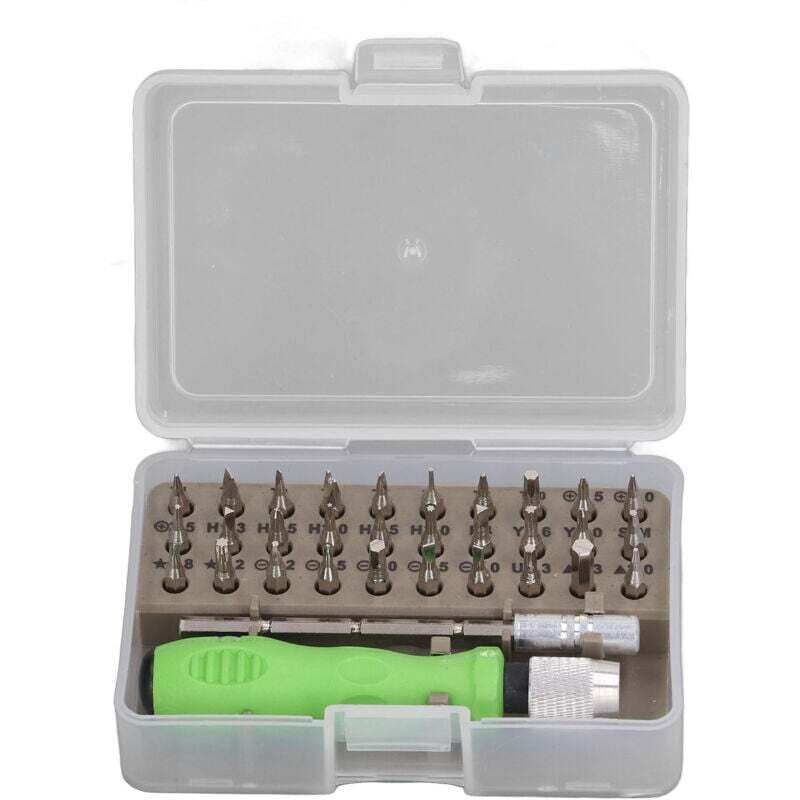 Image of Jeu de Tournevis 32 en 1 Magnétique avec Tige Extension Réglable pour Réparation