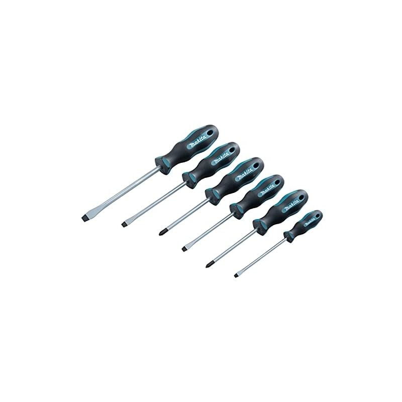 E-10506 lot de 6 tournevis - Makita