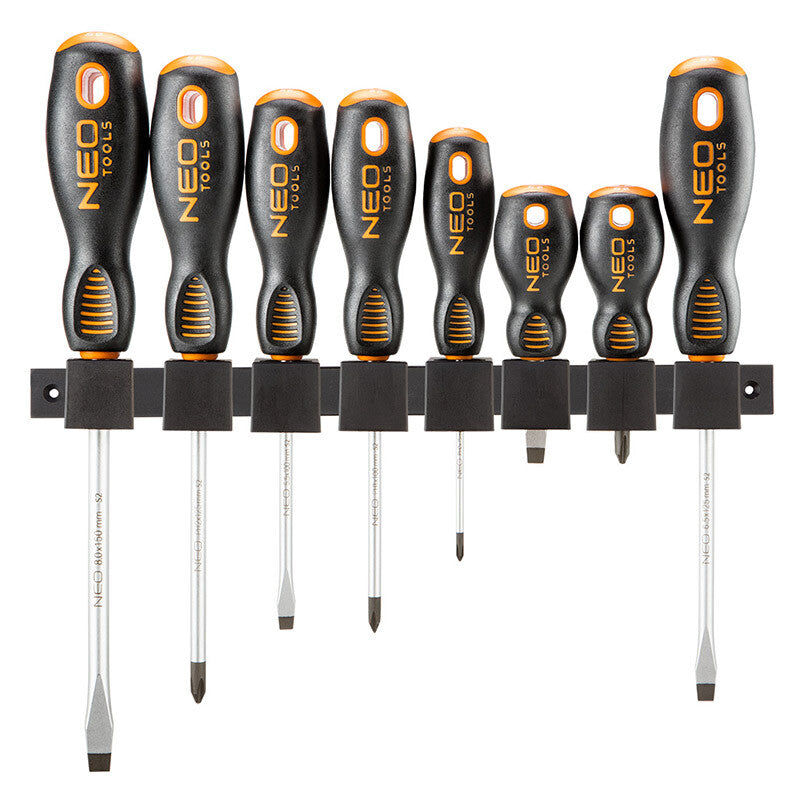 Tresice France - Set de 8 tournevis plats et ph neo tools 04-207