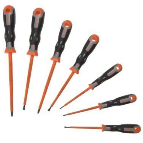 Jeu de tournevis avec étui VDE (7 pcs) - BAHCO 202032 Tekno Plus