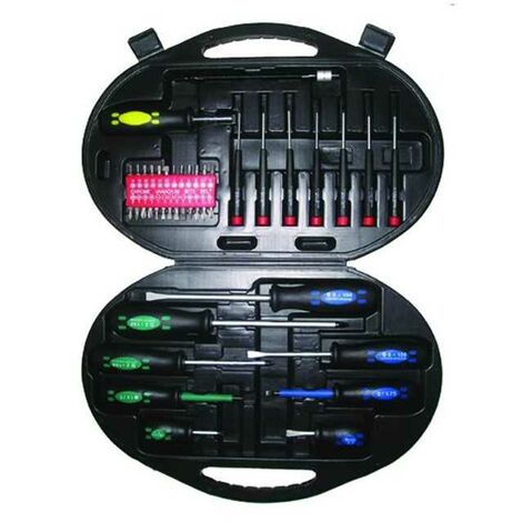 Jeu de tournevis Blinky, coffret 42 pièces