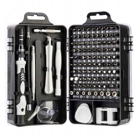 JEU DE TOURNEVIS DE PRÉCISION 115 EN 1 OUTILS