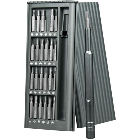 Jeu de tournevis de précision 24 en 1, outils de démontage et d'entretien pour ordinateur portable multifonctionnel pour maison