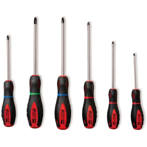 Jeu de tournevis Dedra 17w092 acier magnétique 6 pièces