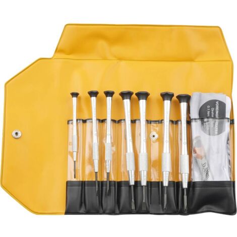 Jeu de tournevis d'horloger BERNSTEIN Tools for Electronics 4-360-E05 1 set