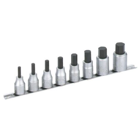Jeu de tournevis/douilles SAM 1/2" Carré 8 pièces ( Prix pour 1 )