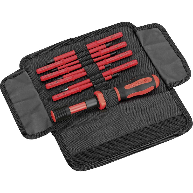 Jeu de tournevis dynamométriques 9 pièces Cimco 114806 vde 1 pc(s) C004531