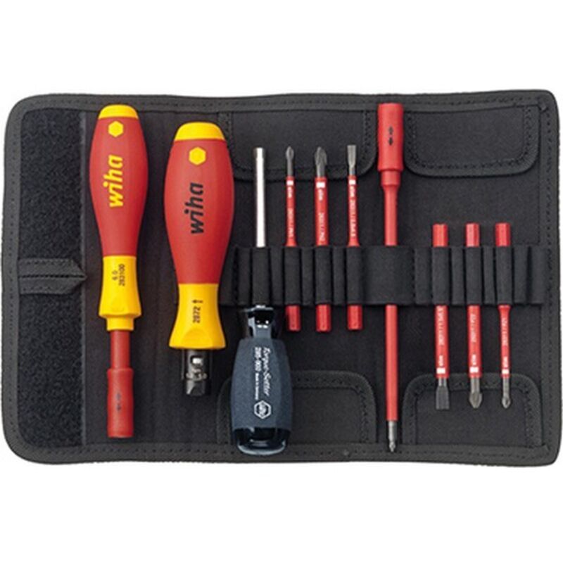 Wiha - Jeu de tournevis dynamométriques vde TorqueVario®-S, Quantité : 10 pièces